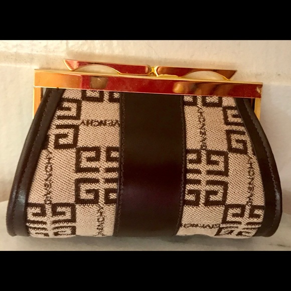 Vintage Givenchy Monogram Clutch and Coin Purse - Picture 3 of 7